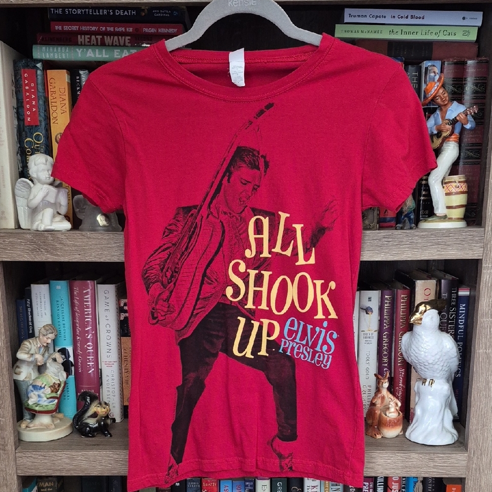 Tultex Red Elvis Presley Kids T-Shirt